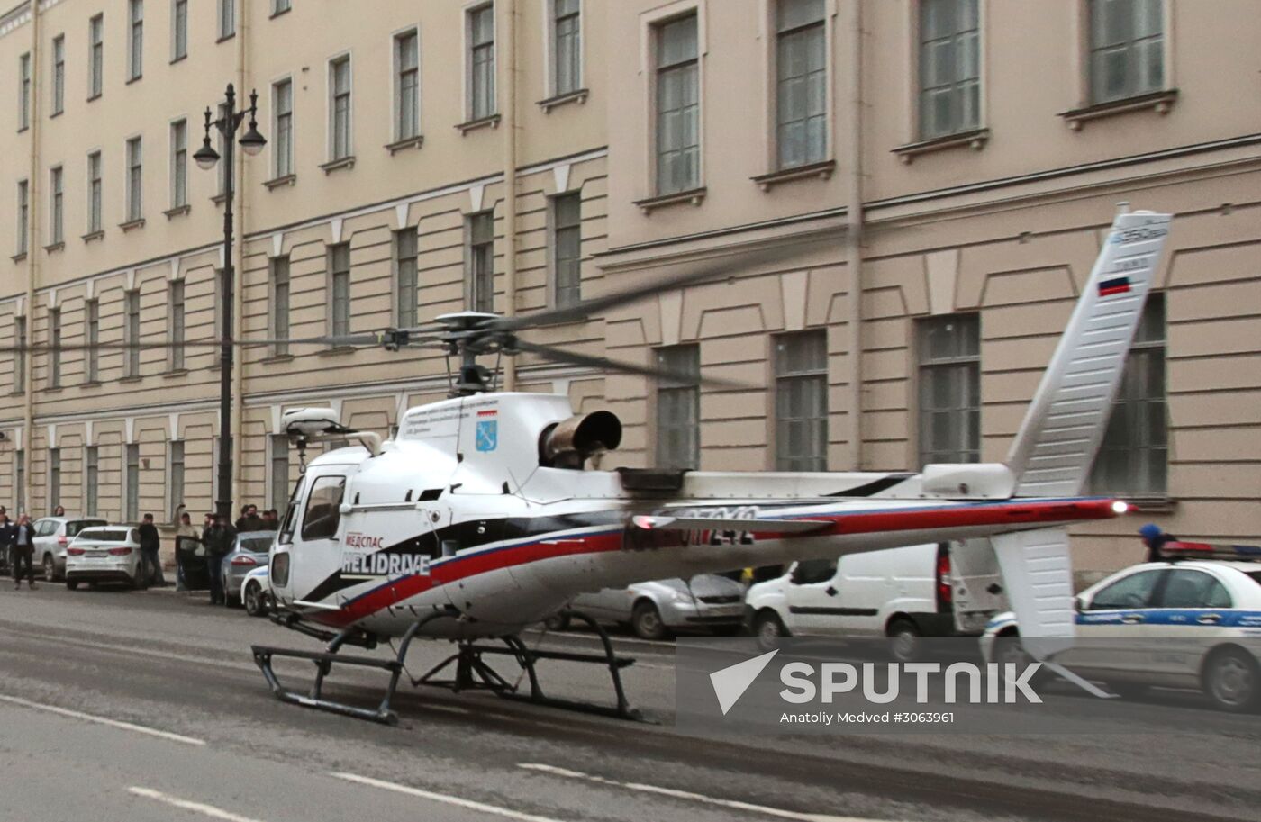 Explosions in St.Petersburg underground