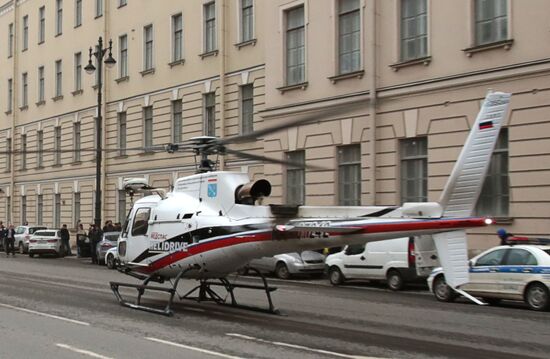 Explosions in St.Petersburg underground