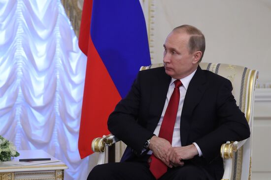 Russian President Vladimir Putin visits Northwestern Federal District