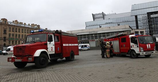 Explosions in St.Petersburg underground