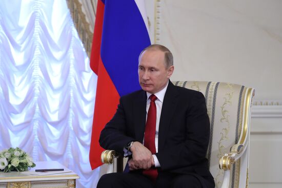 Russian President Vladimir Putin visits Northwestern Federal District