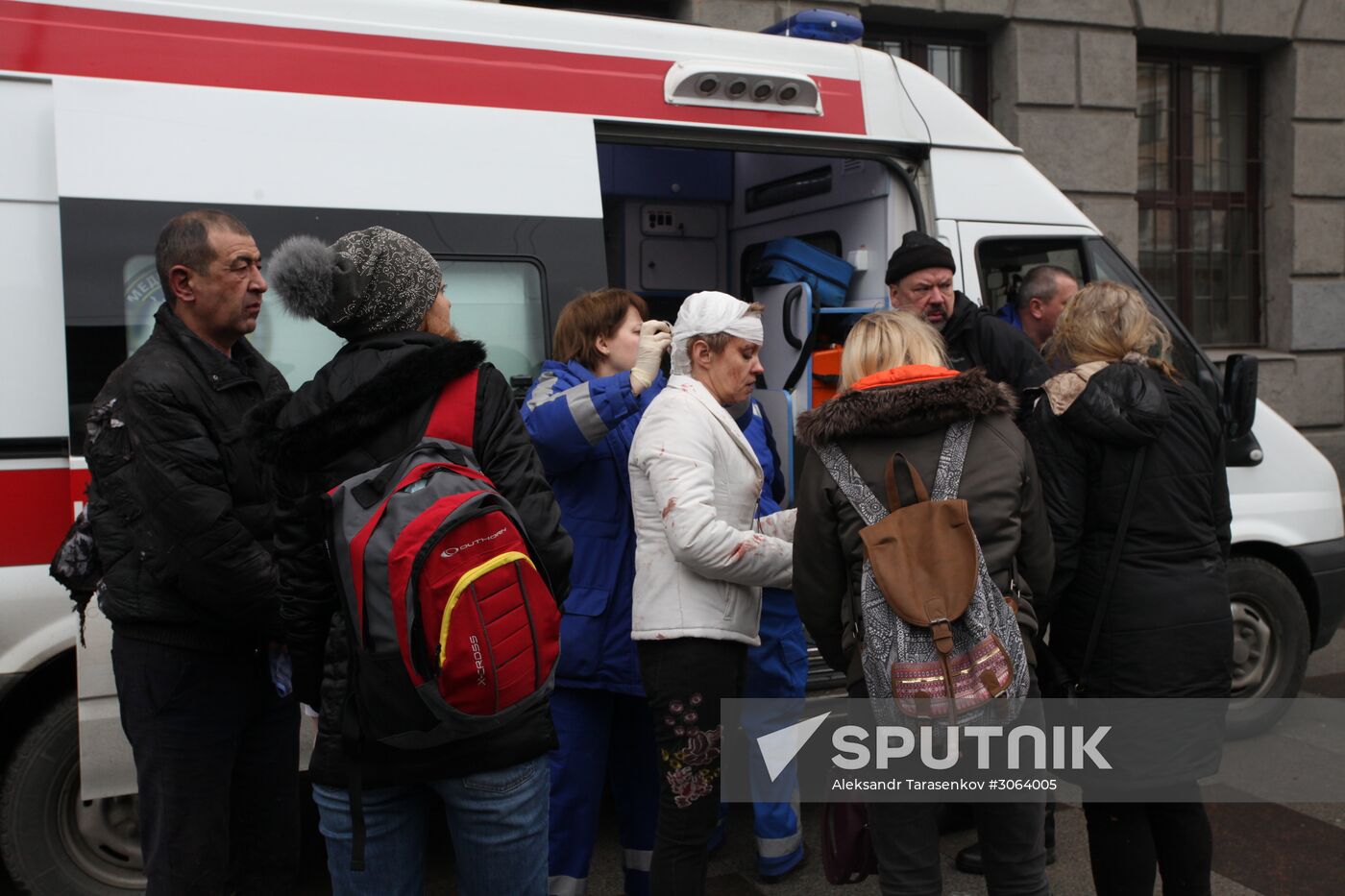 Explosions in St.Petersburg underground