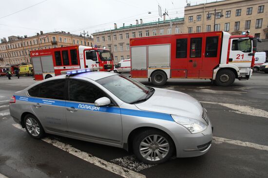 Explosions in St.Petersburg underground