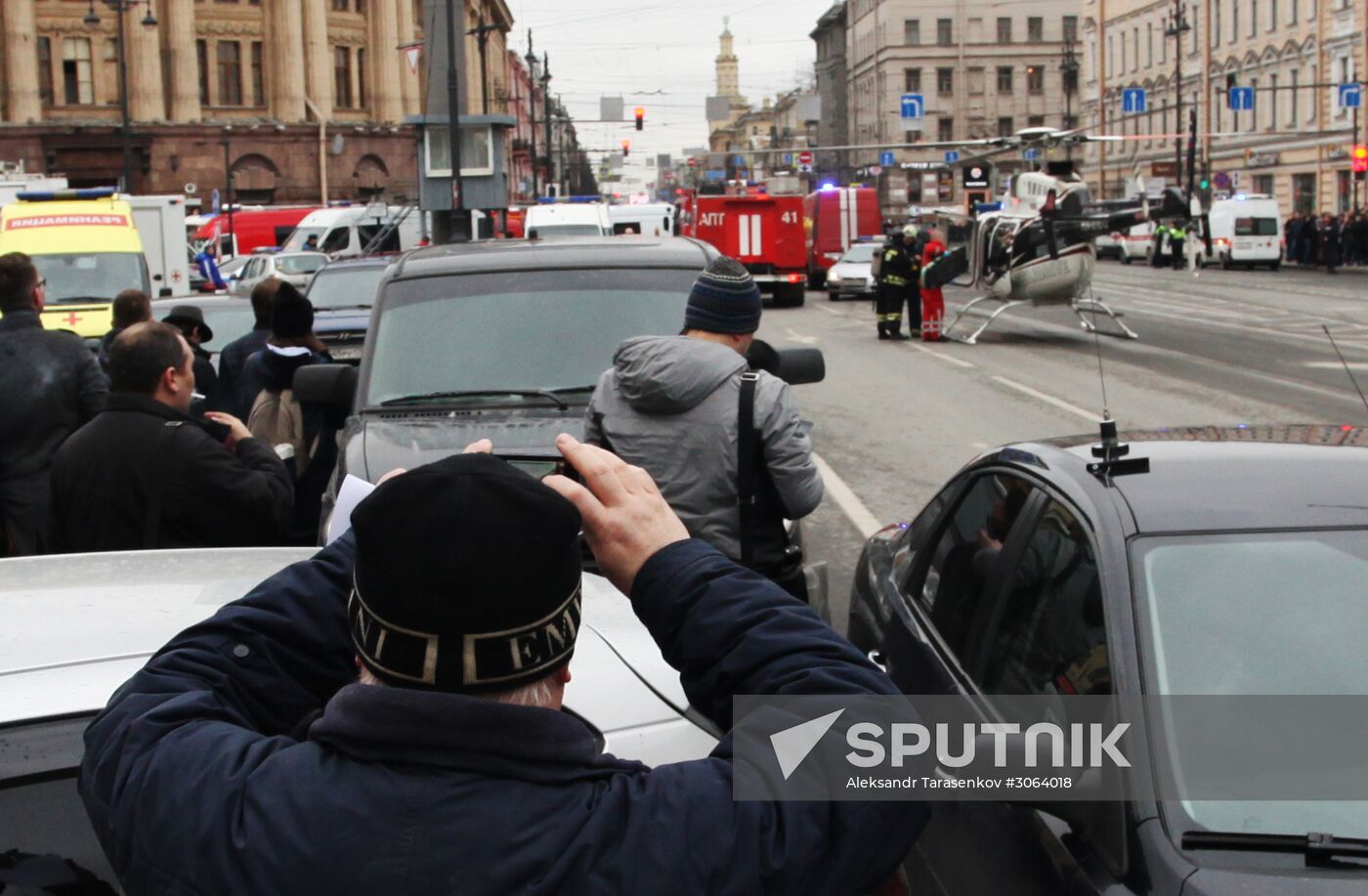 Explosions in St.Petersburg underground