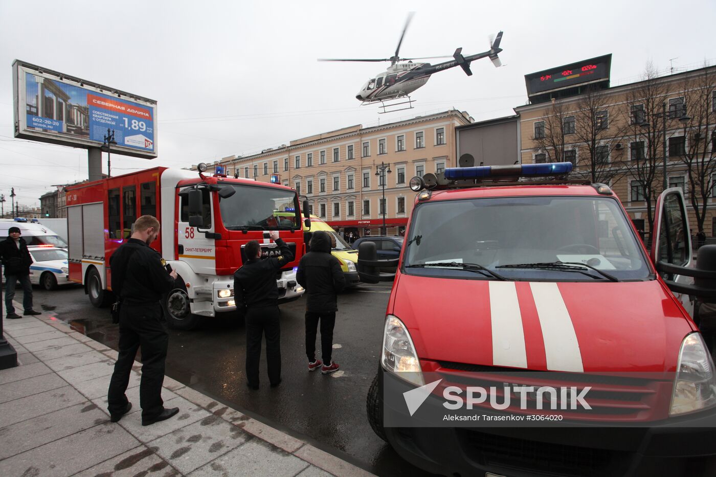 Explosions in St.Petersburg underground