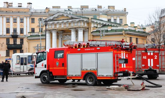 Explosions in St.Petersburg underground