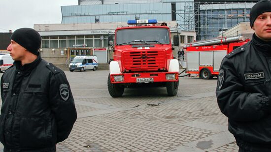 Explosions in St.Petersburg underground