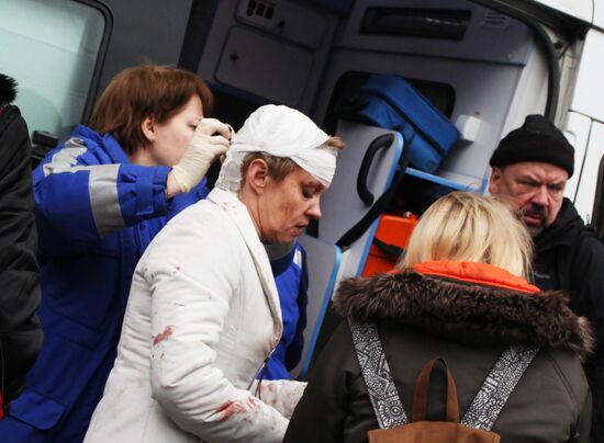 Explosions in St.Petersburg underground