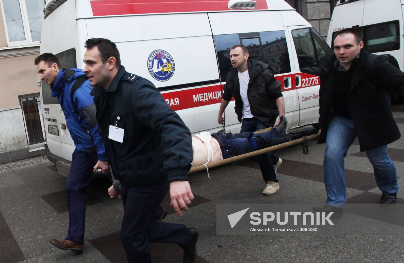 Explosions in St.Petersburg underground