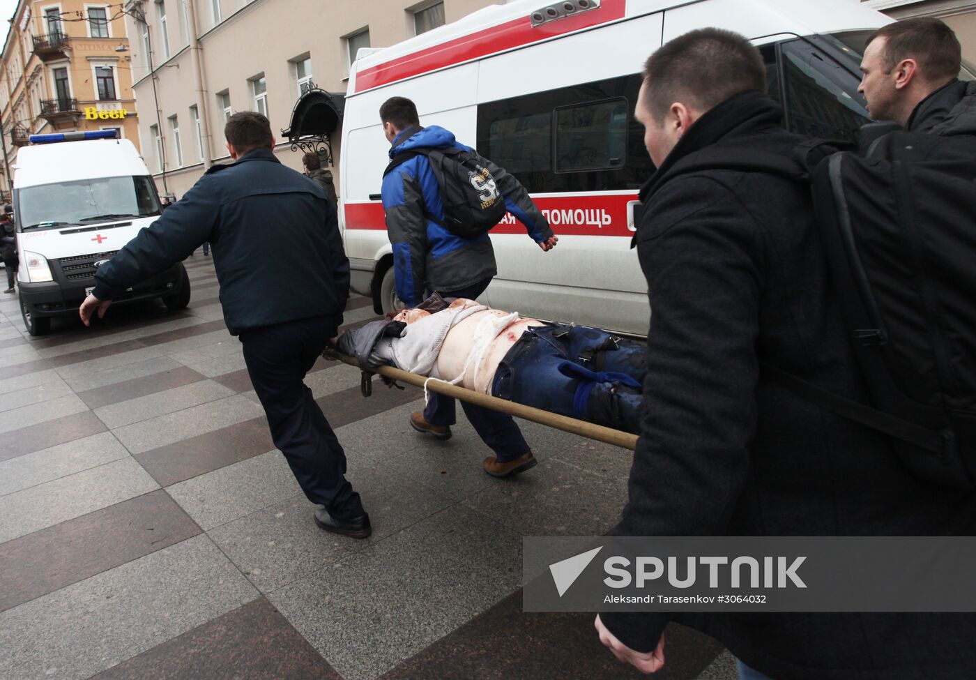 Explosions in St.Petersburg underground