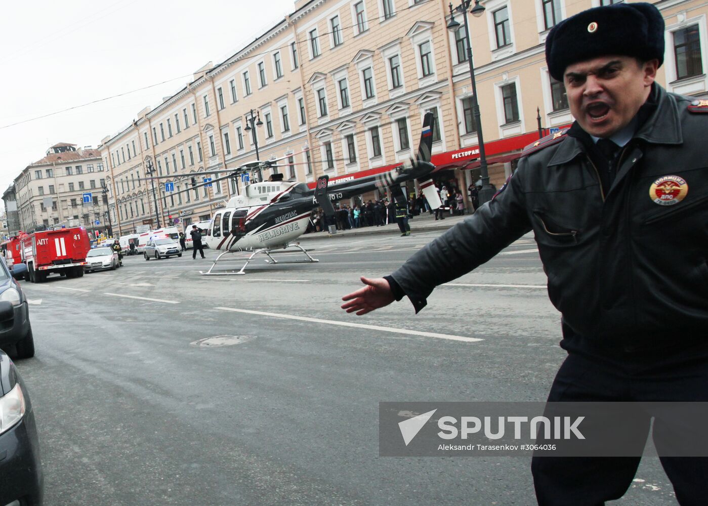 Explosions in St.Petersburg underground