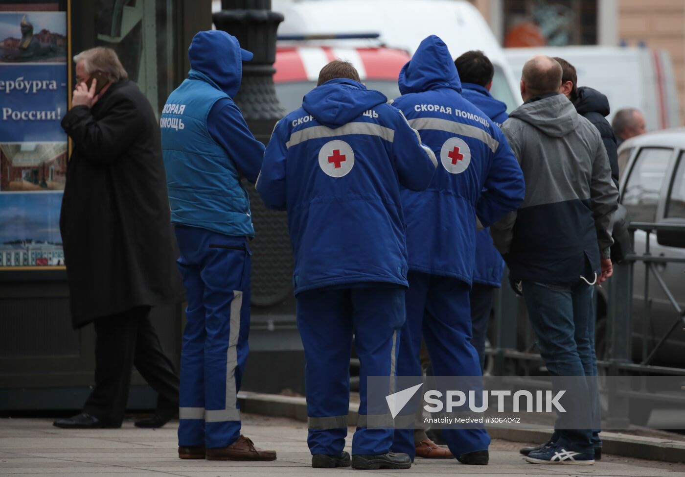 Explosions in St.Petersburg underground