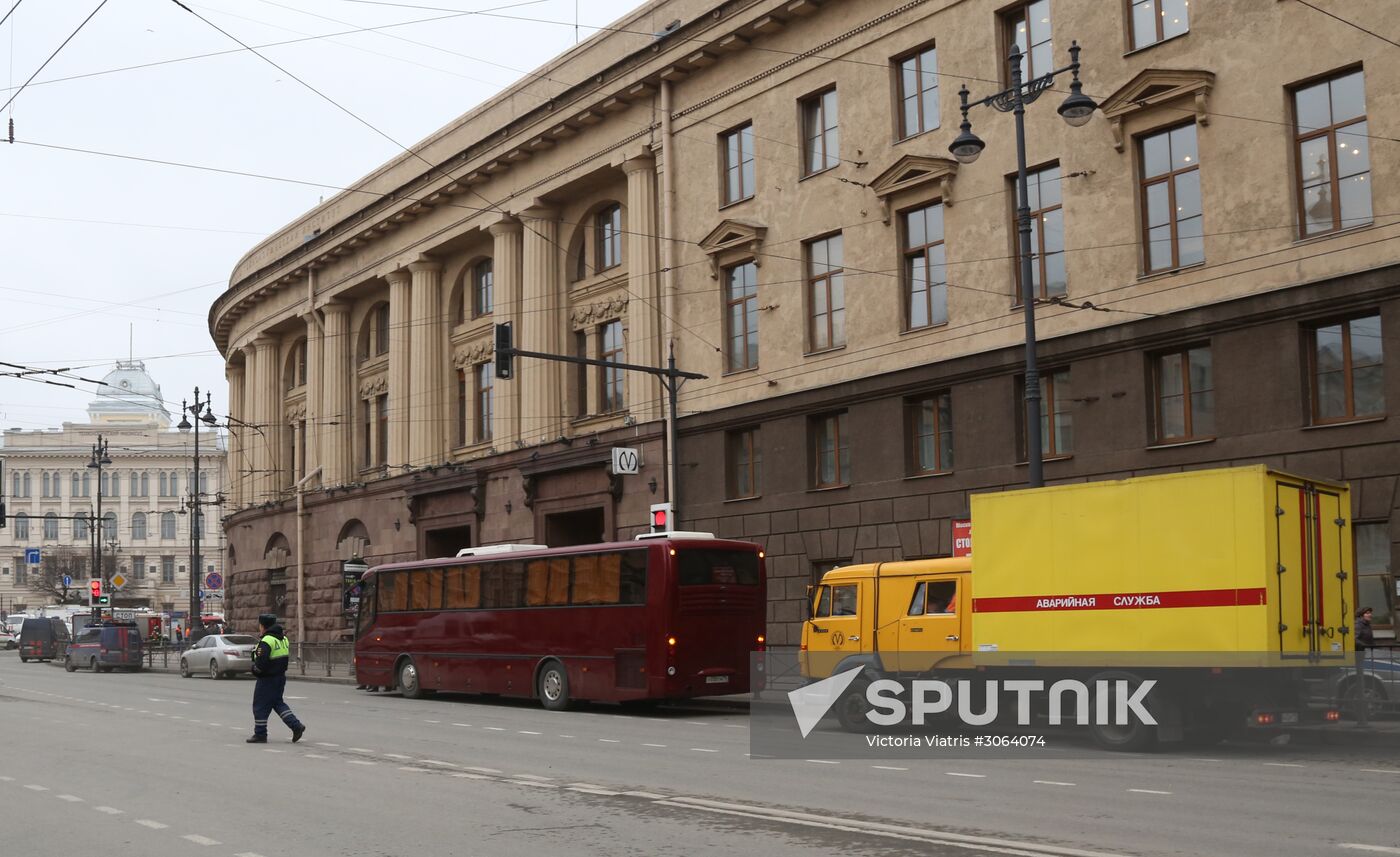 St.Petersburg metro explosion