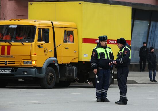 St.Petersburg metro explosion