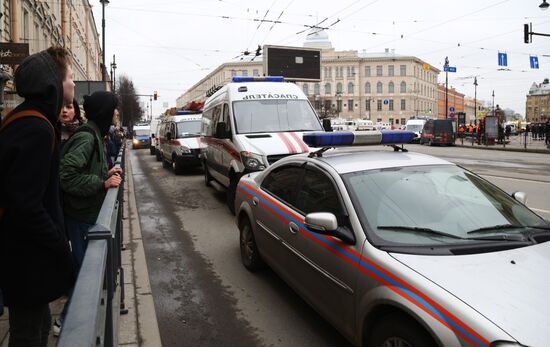 St.Petersburg metro explosion