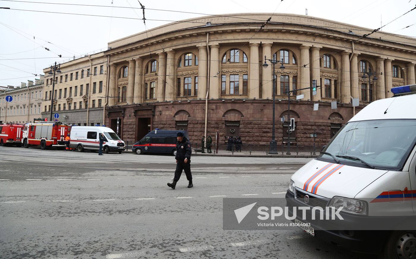 St.Petersburg metro explosion