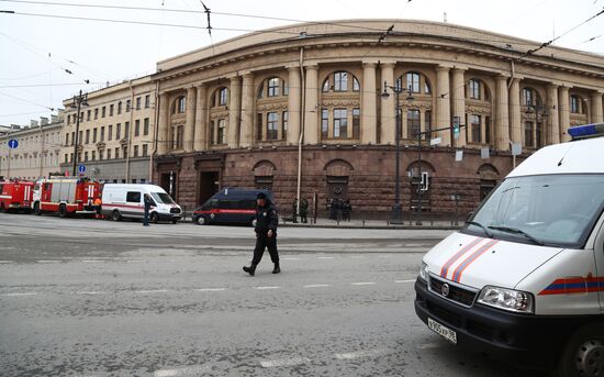 St.Petersburg metro explosion