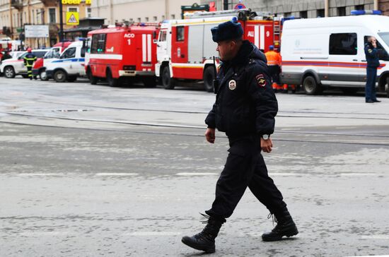 St.Petersburg metro explosion