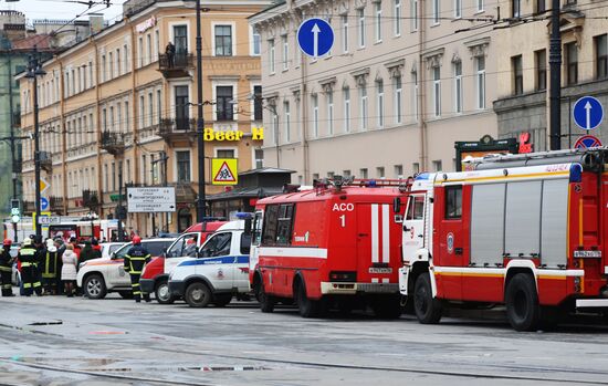 St.Petersburg metro explosion
