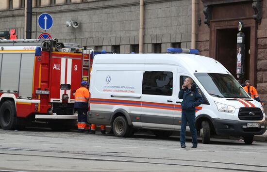 St.Petersburg metro explosion