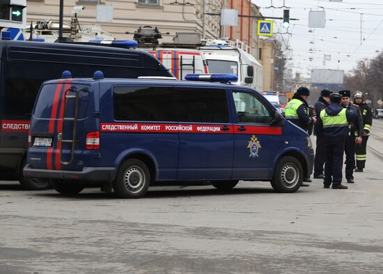 St.Petersburg metro explosion