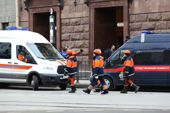 St.Petersburg metro explosion
