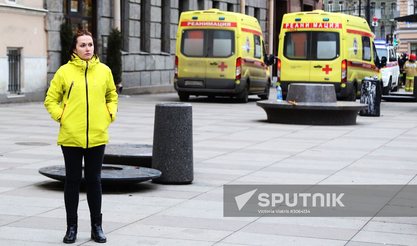 St.Petersburg metro explosion