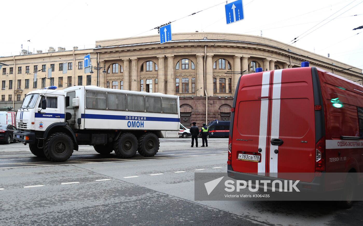 St.Petersburg metro explosion