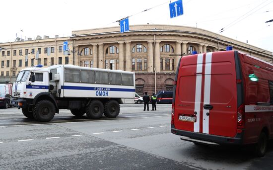 St.Petersburg metro explosion