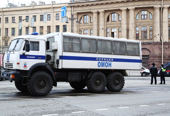 St.Petersburg metro explosion