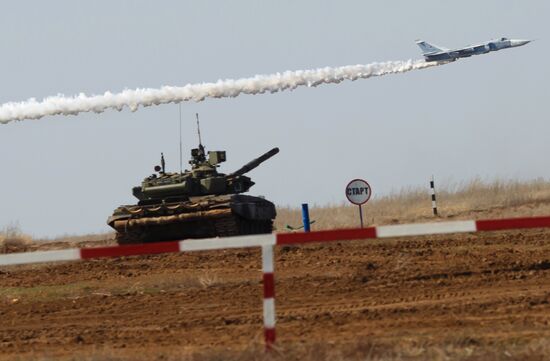 Tank Biathlon and Suvorov Assault competitions kick off in Volgograd Region