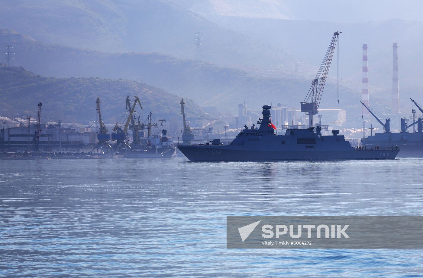 Turkey's naval ships pay visit to Novorossiysk