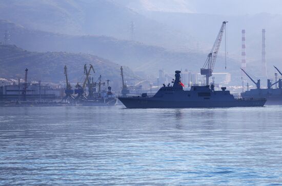 Turkey's naval ships pay visit to Novorossiysk