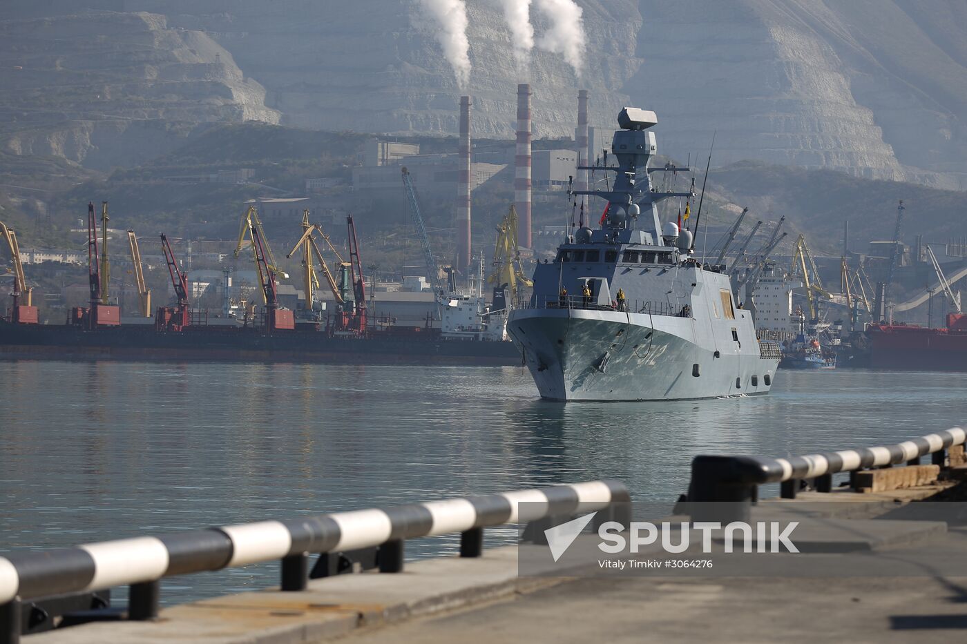 Turkey's naval ships pay visit to Novorossiysk