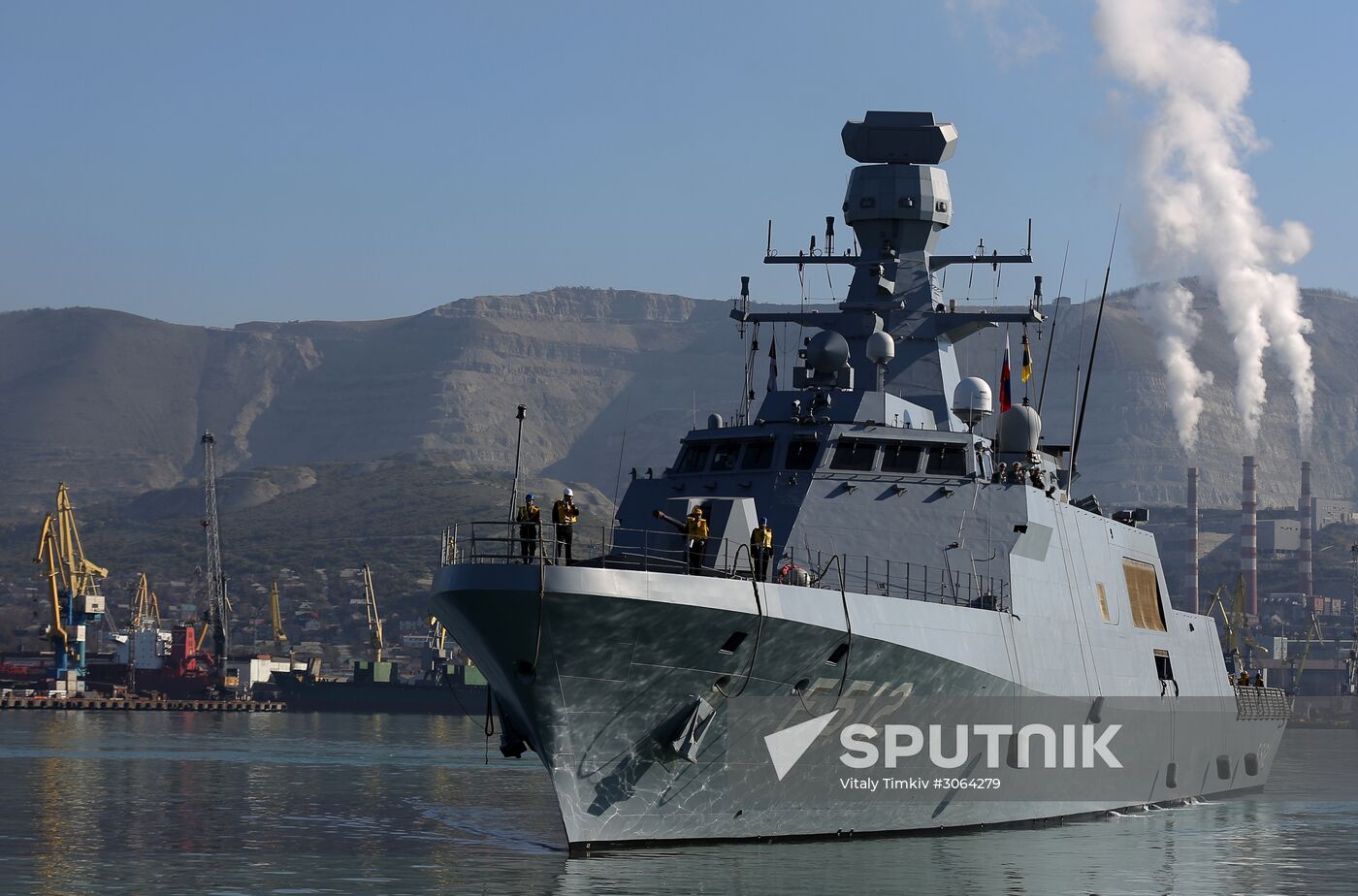 Turkey's naval ships pay visit to Novorossiysk
