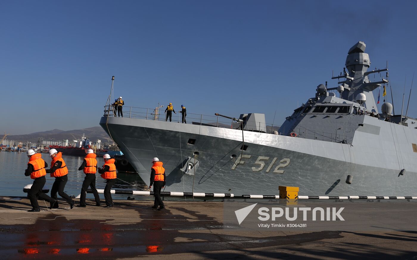 Turkey's naval ships pay visit to Novorossiysk