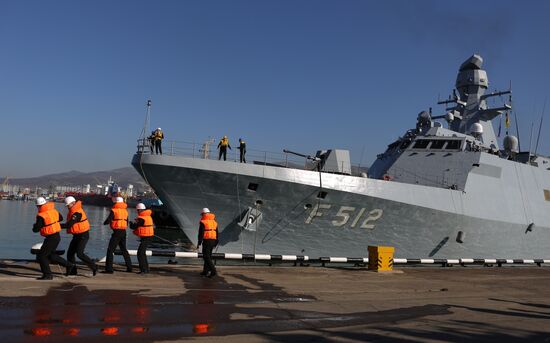 Turkey's naval ships pay visit to Novorossiysk