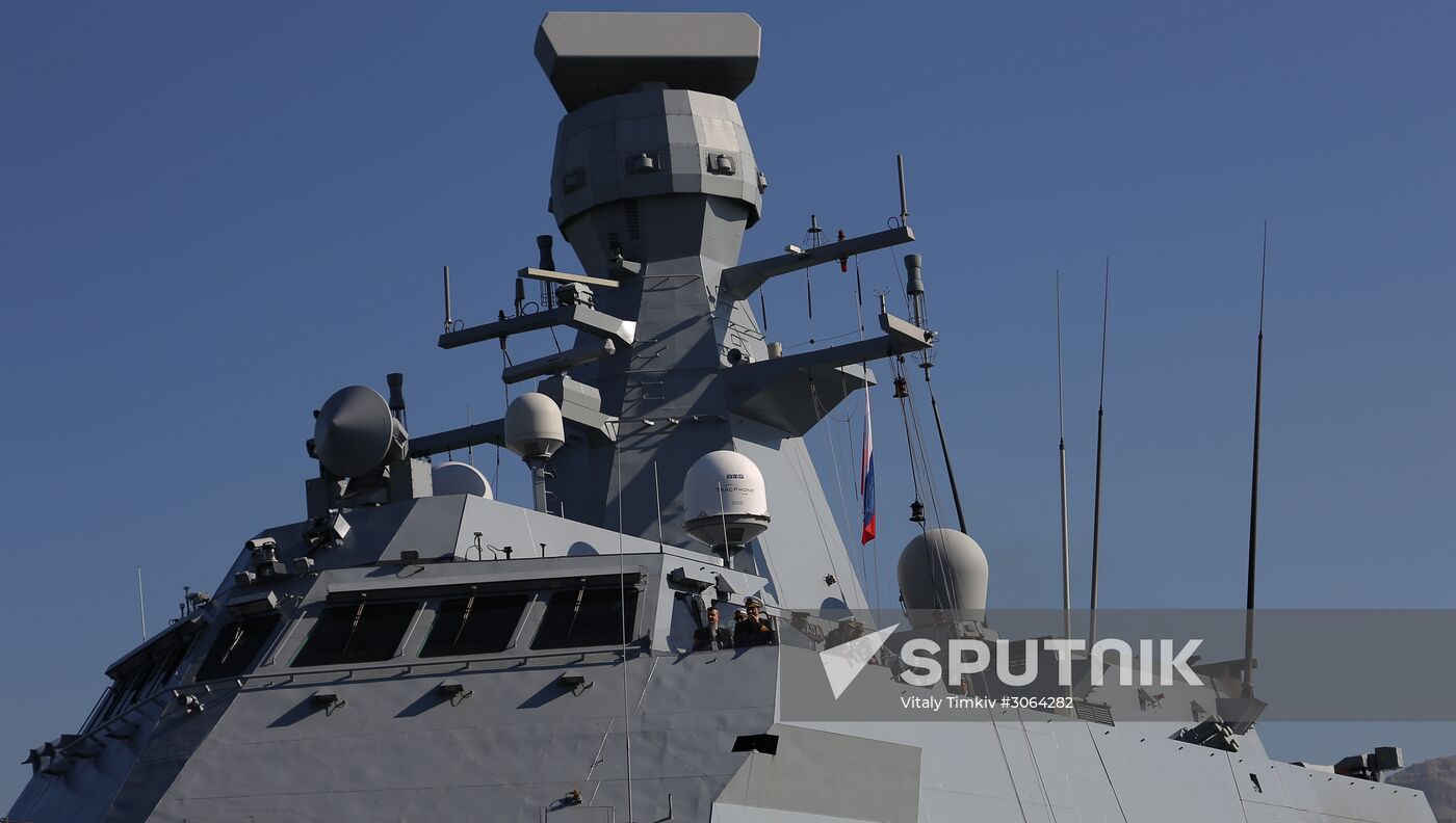 Turkey's naval ships pay visit to Novorossiysk
