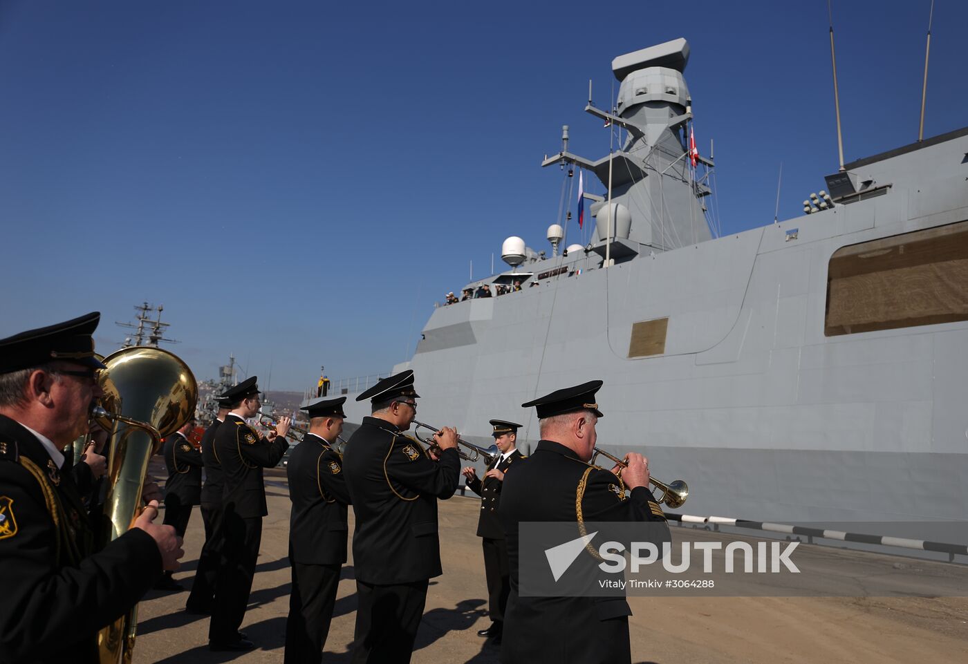 Turkey's naval ships pay visit to Novorossiysk