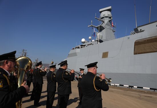 Turkey's naval ships pay visit to Novorossiysk