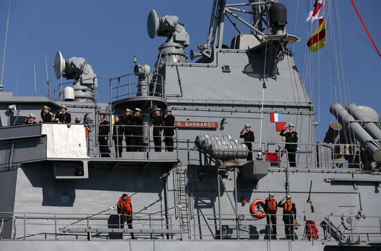 Turkish Navy warships visit Novorossiysk