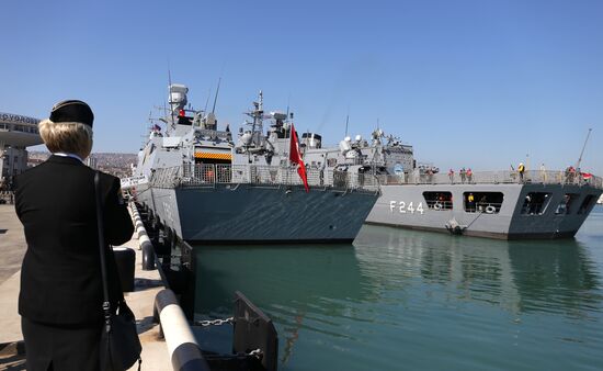 Turkey's naval ships pay visit to Novorossiysk