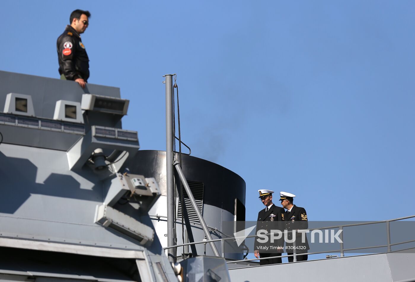 Turkish Navy warships visit Novorossiysk