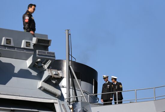 Turkish Navy warships visit Novorossiysk