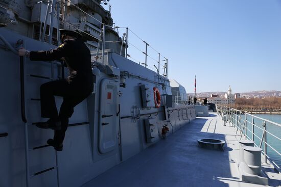 Turkey's naval ships pay visit to Novorossiysk
