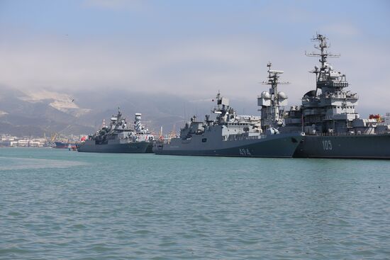 Turkey's naval ships pay visit to Novorossiysk