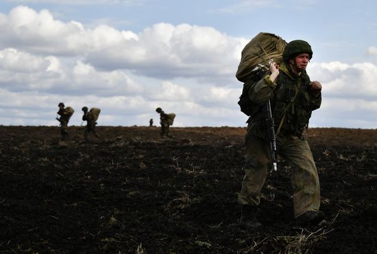International military exercise of airborne troops in Vitebsk