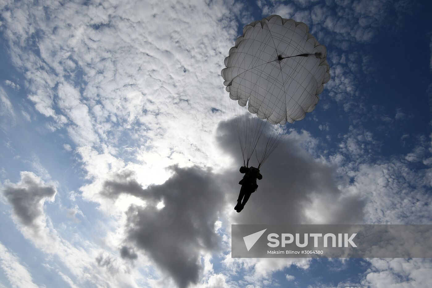International military exercise of airborne troops in Vitebsk
