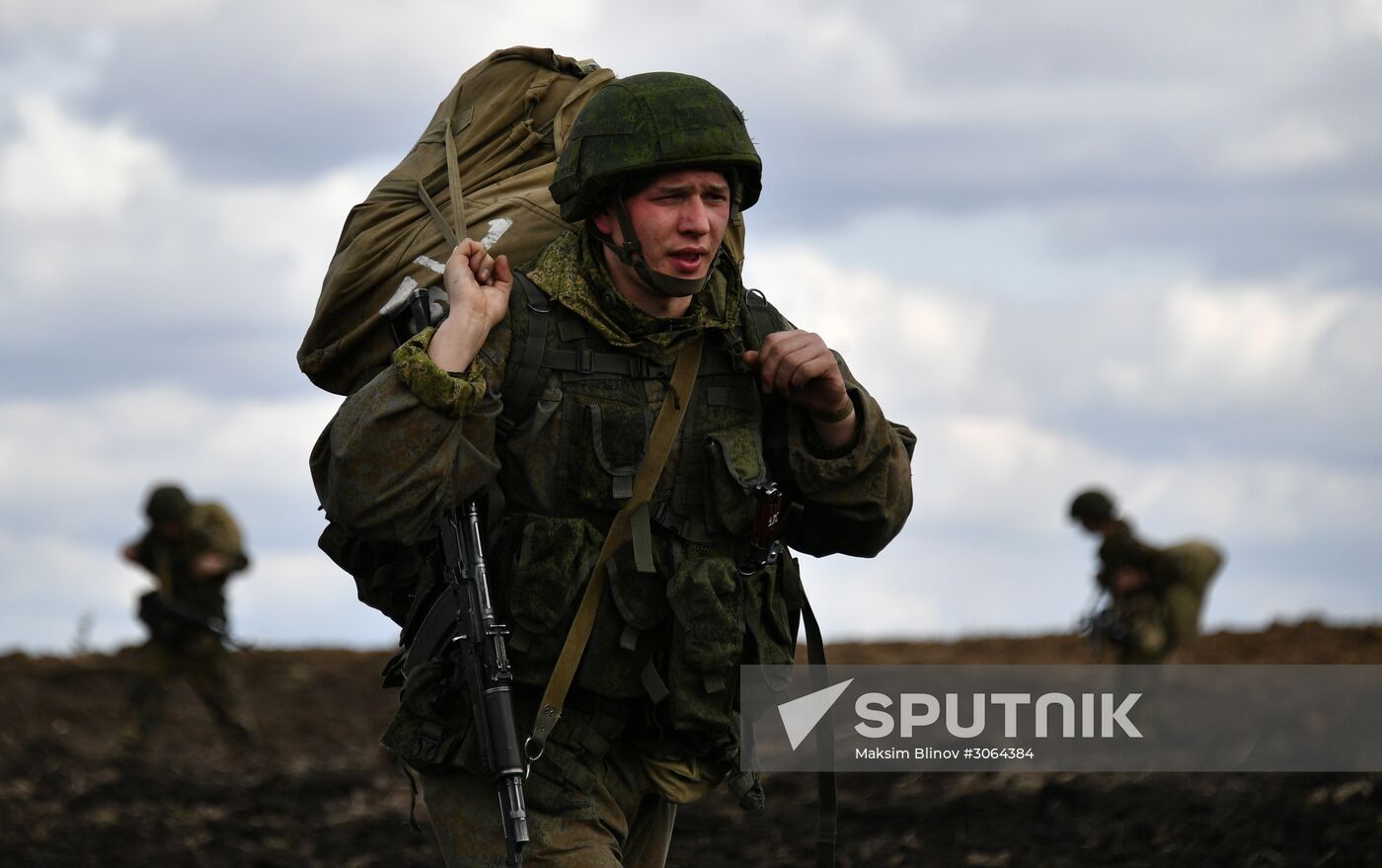 International military exercise of airborne troops in Vitebsk