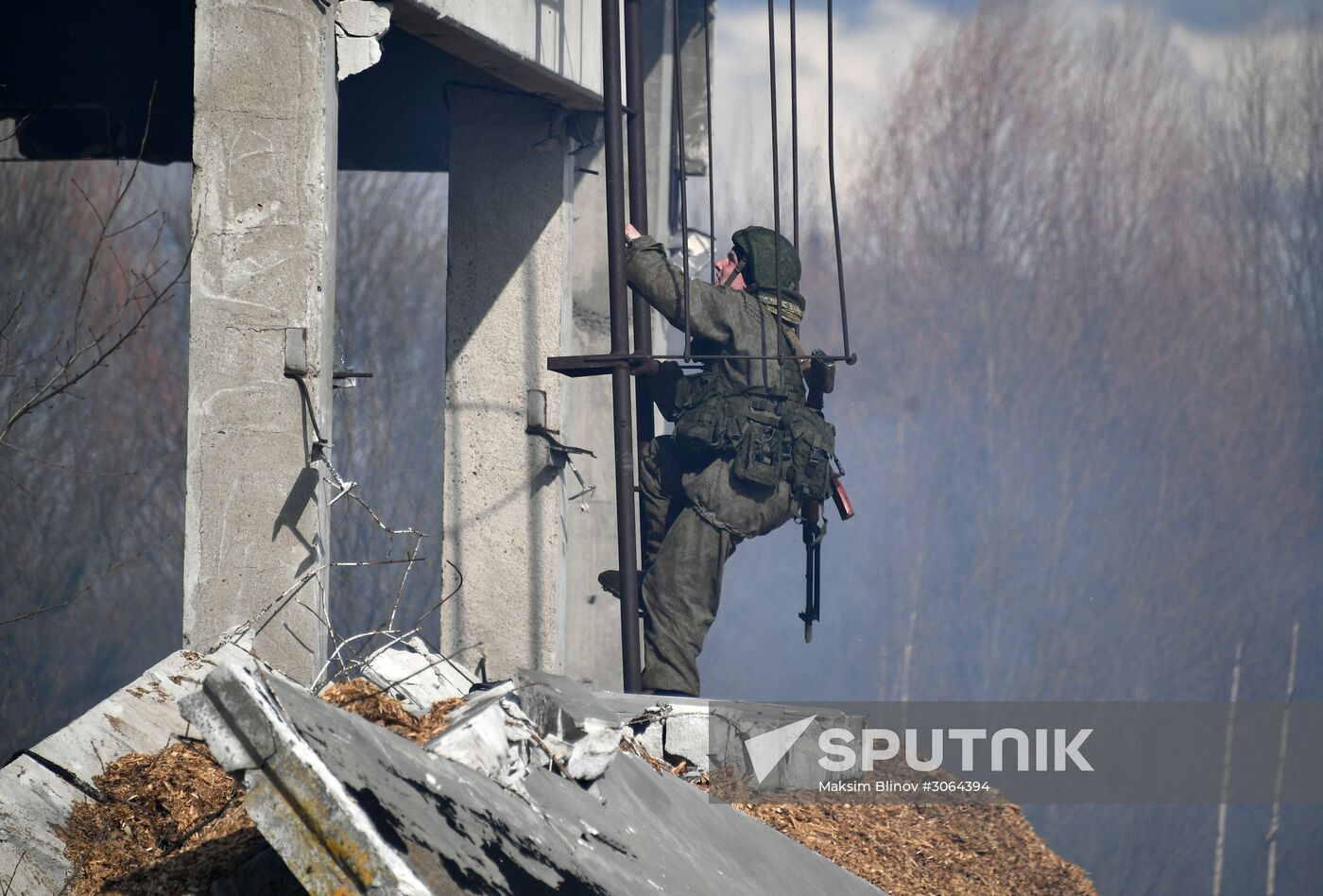 International military exercise of airborne troops in Vitebsk